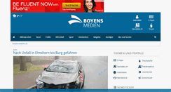 Desktop Screenshot of anzeigenblaetter.boyens-medien.de